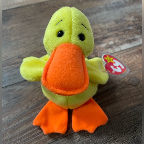 Ty Quackers Beanie Baby - Picture 1 of 7